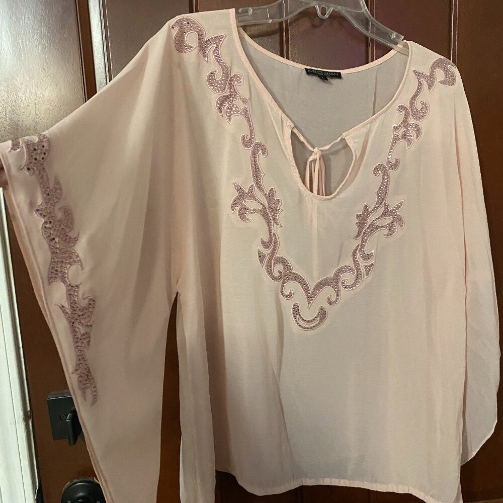 Alberto Makali Sheer Top